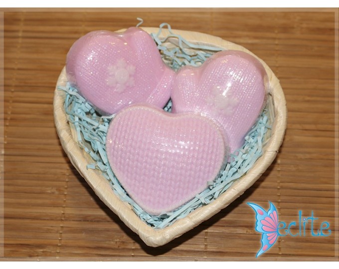 Подарочный набор мыла ручной работы "Теплая любовь"