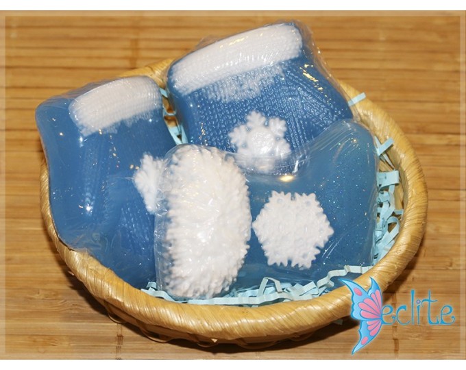 Подарочный набор мыла ручной работы "Подари тепло"